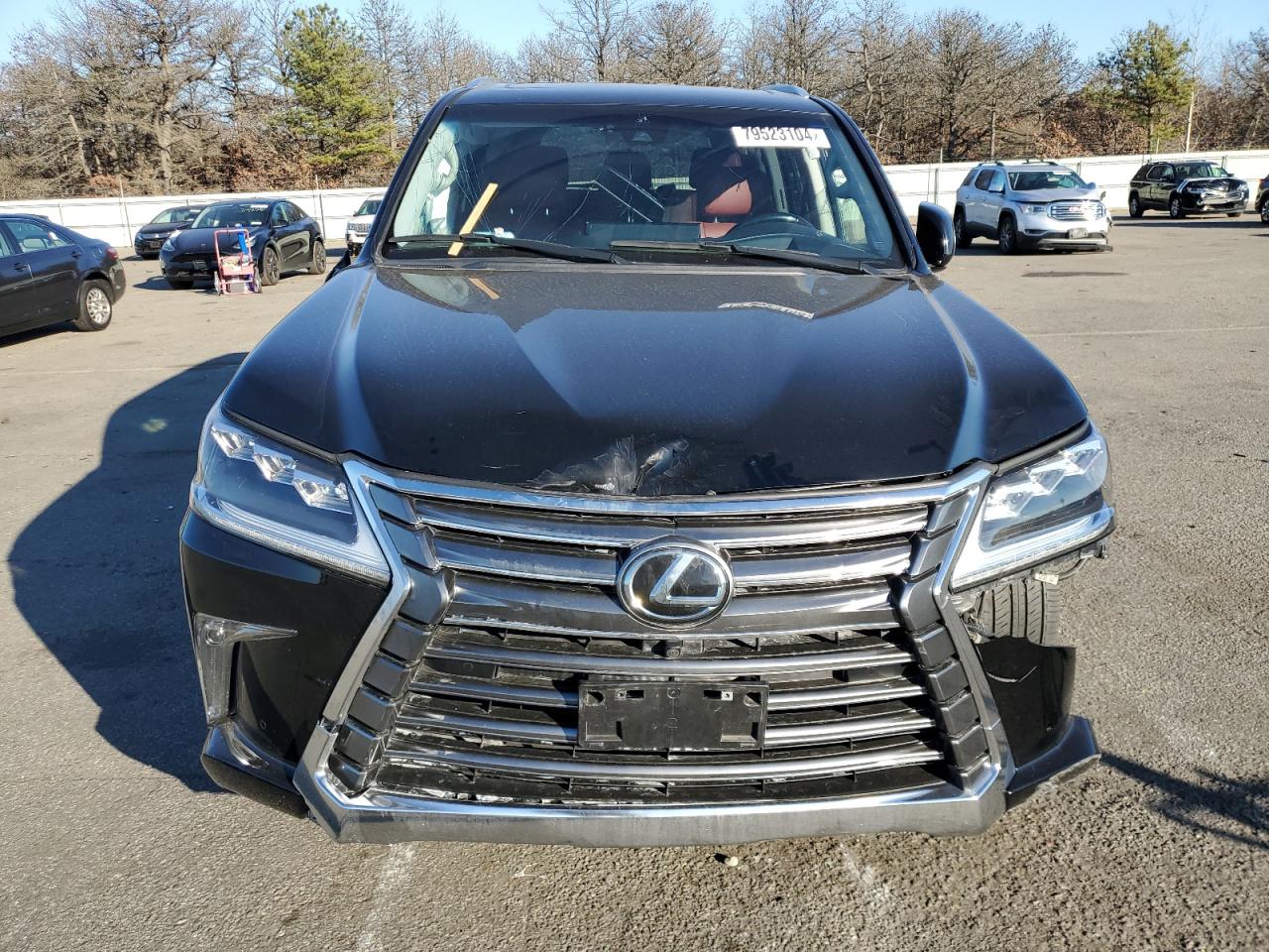 2016 Lexus LX VIN JTJHY7AX7G4217318 Copart auction photo, rollover / minor dent/scratches damage thumbnail 5