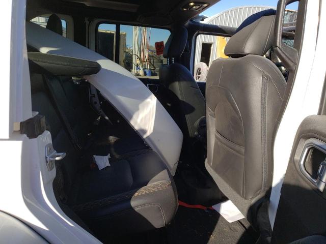 2021 Jeep Wrangler VIN 1C4HJXEN9MW845378 Copart auction photo, rollover damage thumbnail 6