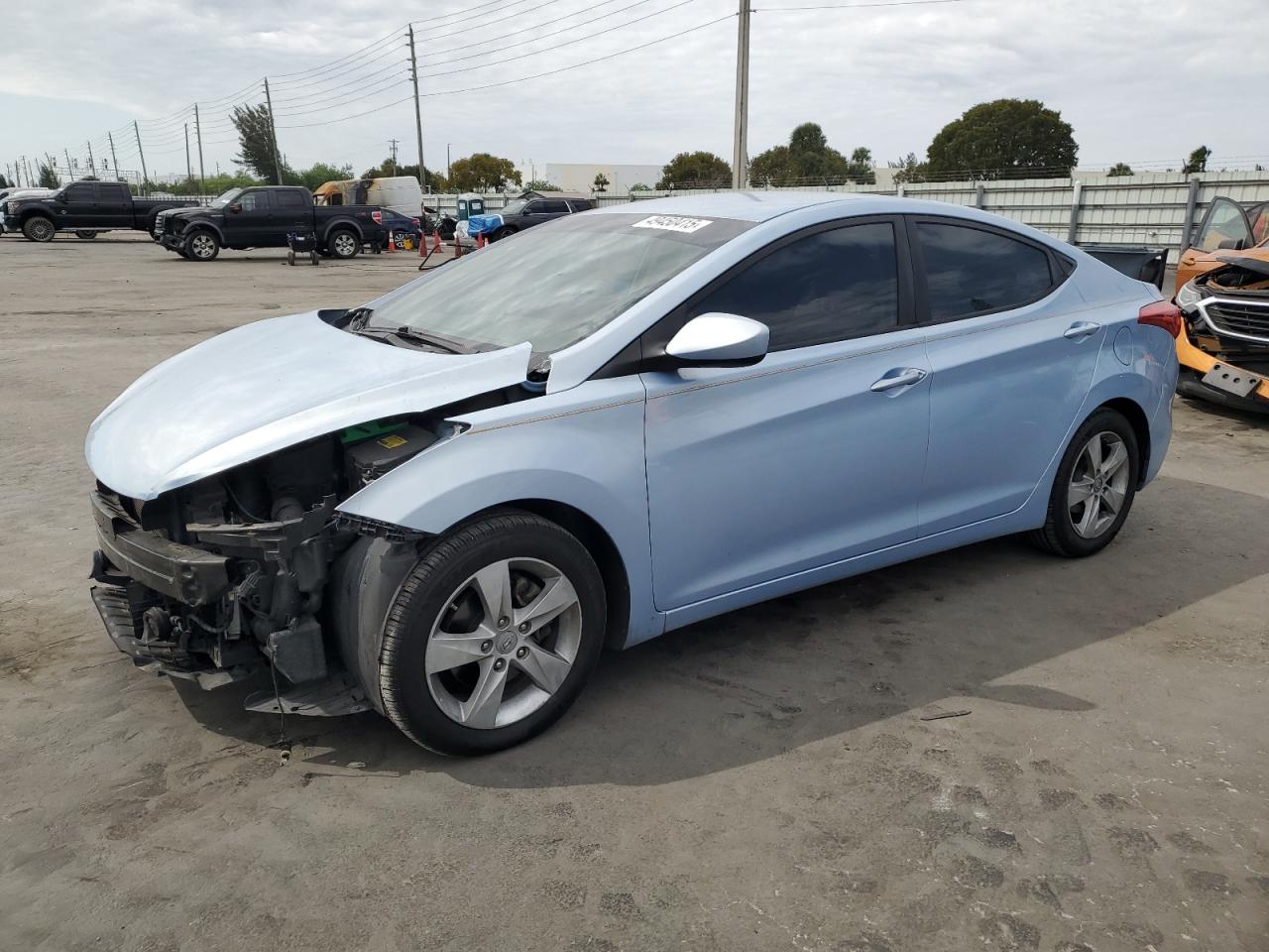 2012 Hyundai Elantra VIN KMHDH4AE3CU426169