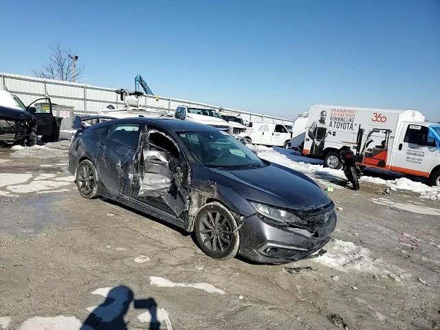 2020 Honda Civic VIN 19XFC1F34LE021566 Copart auction photo, side / front end damage thumbnail 11