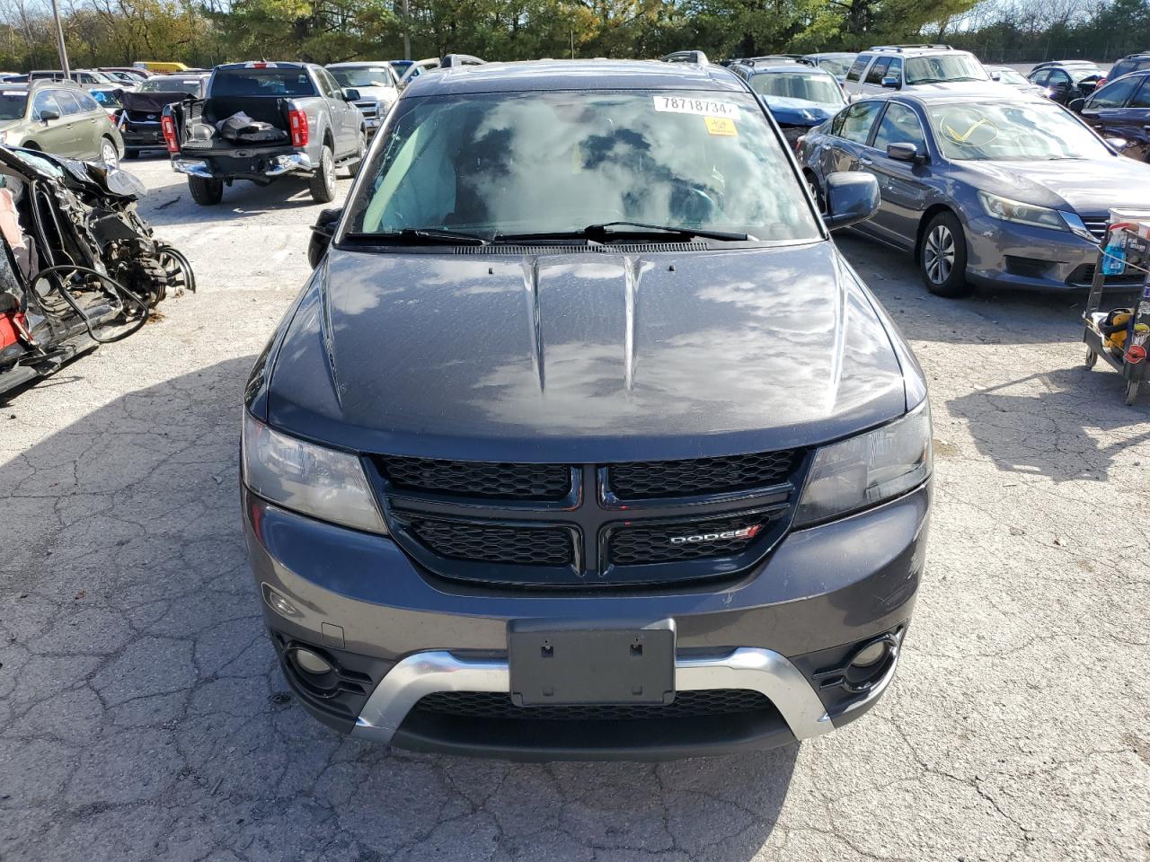 2020 Dodge Journey VIN 3C4PDCGB4LT272800 Copart auction photo, all over damage thumbnail 5