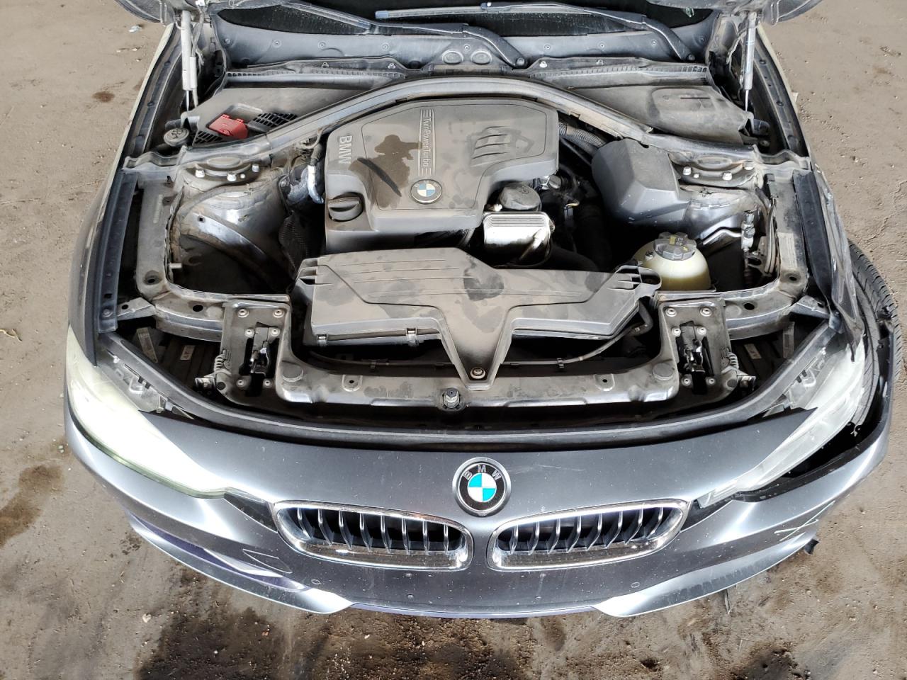2015 BMW 3er VIN WBA3A5G55FNS84713 Copart auction photo, side / front end damage thumbnail 11