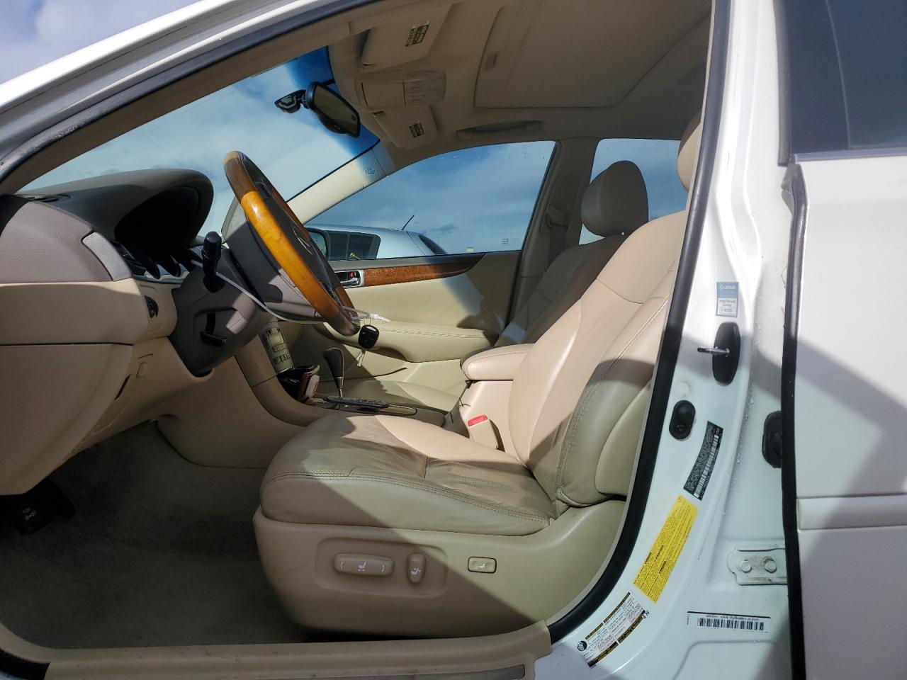 2005 Lexus ES VIN JTHBA30G855115457 Copart auction photo, side damage thumbnail 7