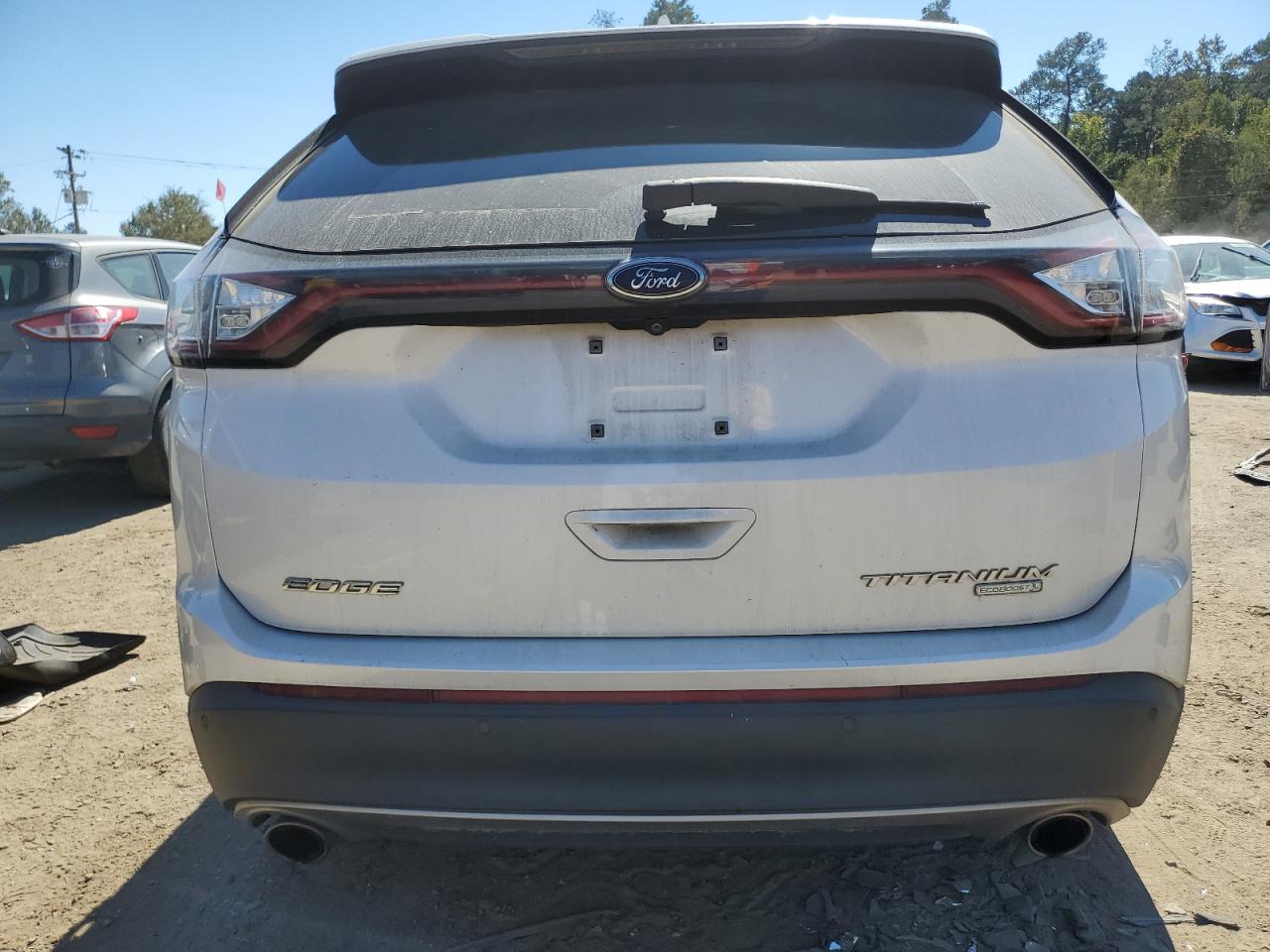 2017 Ford Edge VIN 2FMPK3K92HBB77922 Copart auction photo, front end damage thumbnail 6