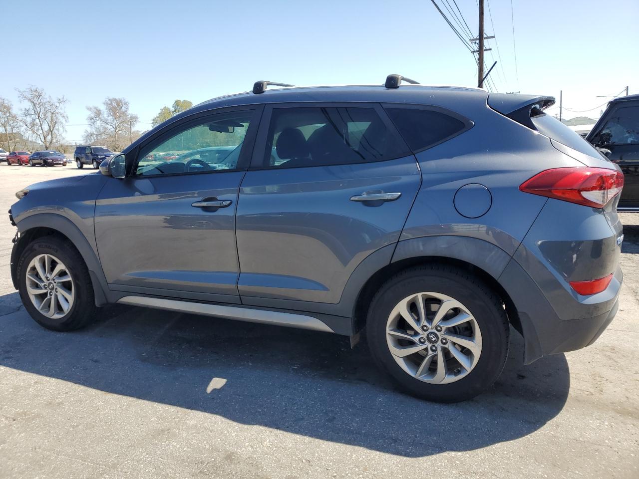 2017 Hyundai Tucson VIN KM8J33A48HU350149 Copart auction photo, front end damage thumbnail 2