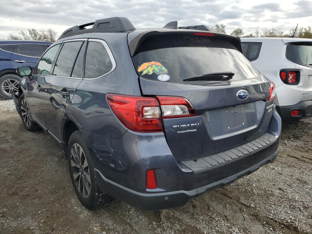 2017 Subaru Outback VIN 4S4BSANC7H3368242 Copart auction photo, front end / top/roof damage thumbnail 2