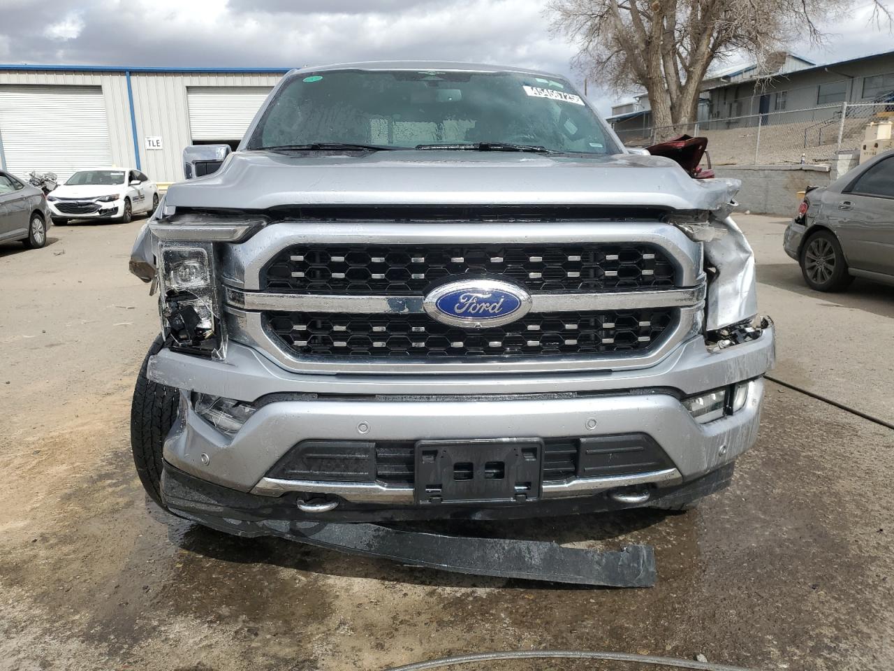 2023 Ford F-150 VIN 1FTFW1E50PFC07580 Copart auction photo, front end / rear end damage thumbnail 5
