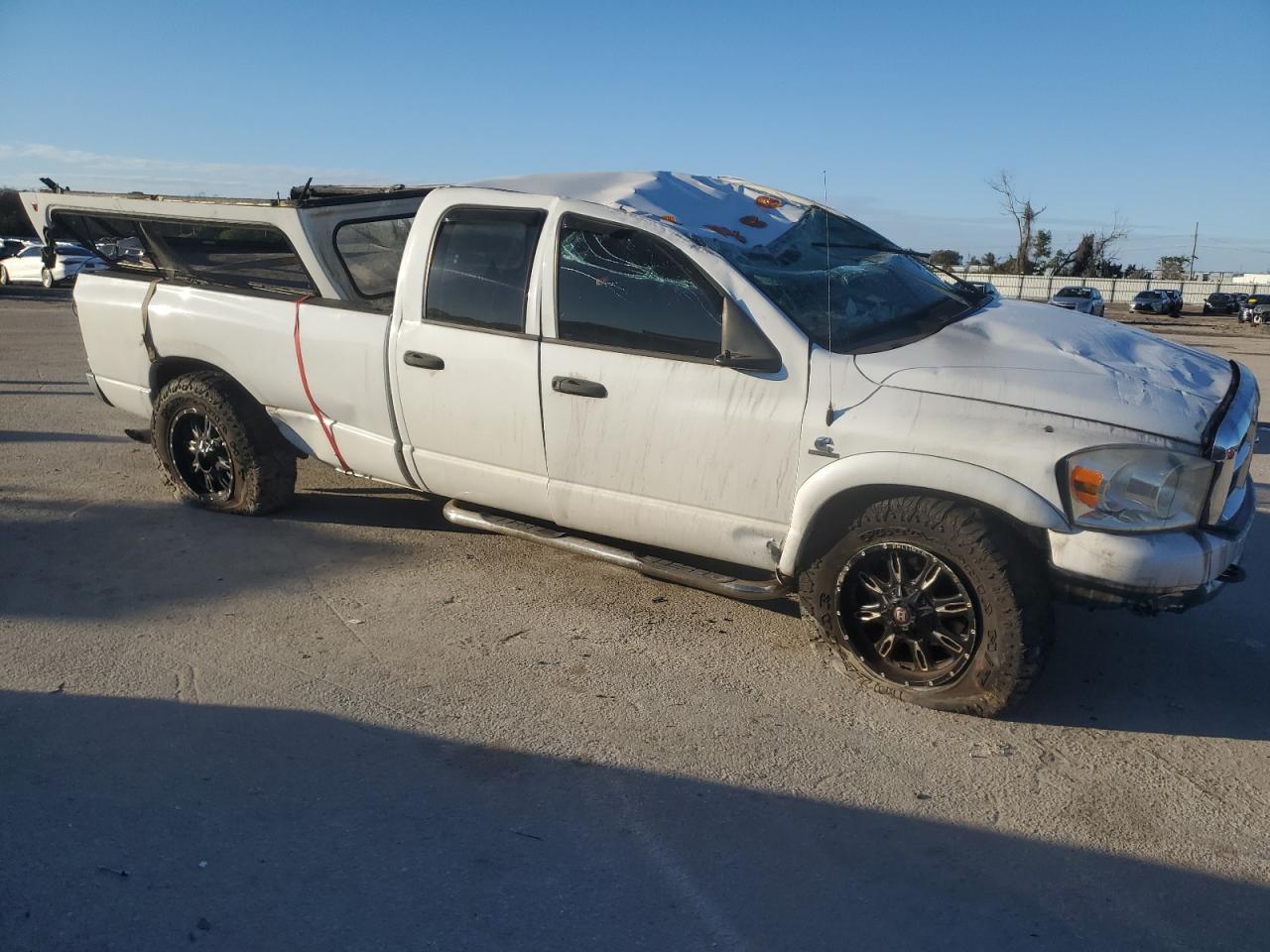 2006 Dodge RAM VIN 3D7KS28C56G105110 Copart auction photo, all over damage thumbnail 4