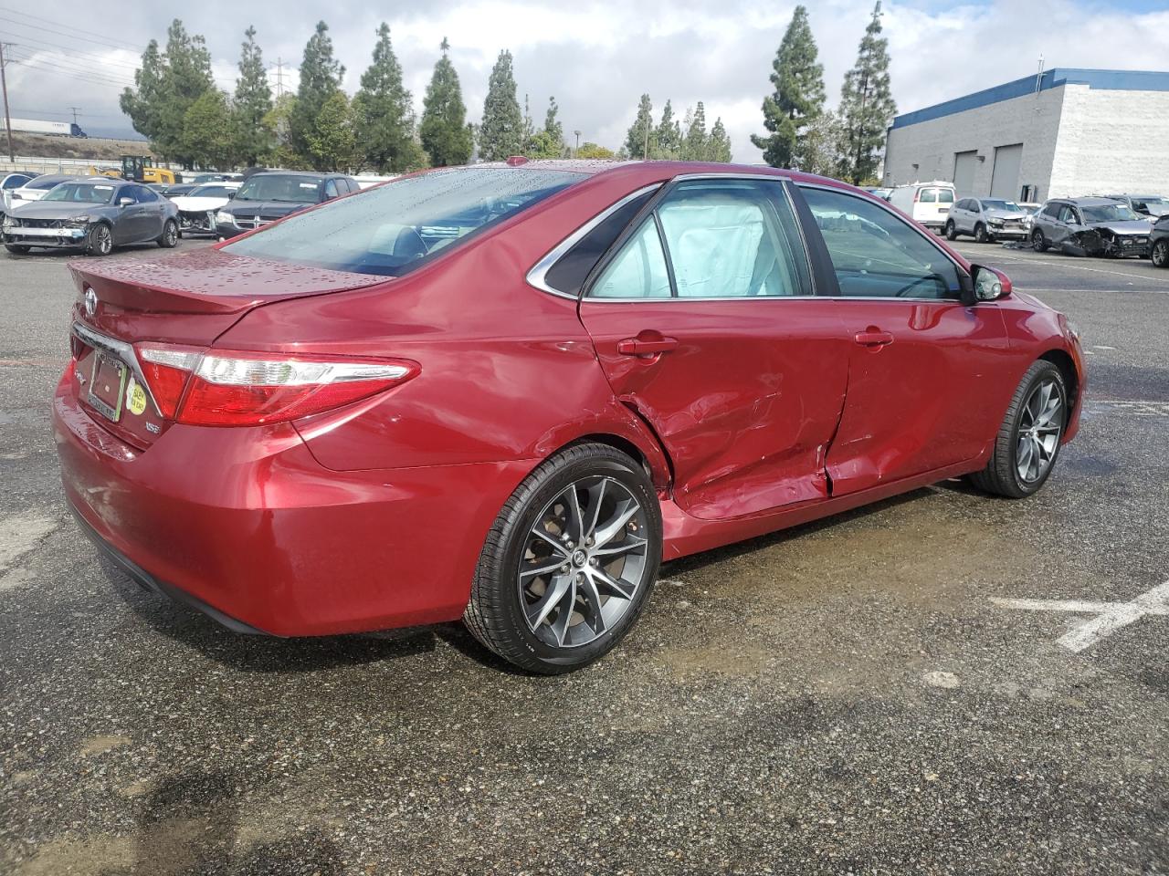 2017 Toyota Camry VIN 4T1BF1FK2HU800207 Copart auction photo, side damage thumbnail 3