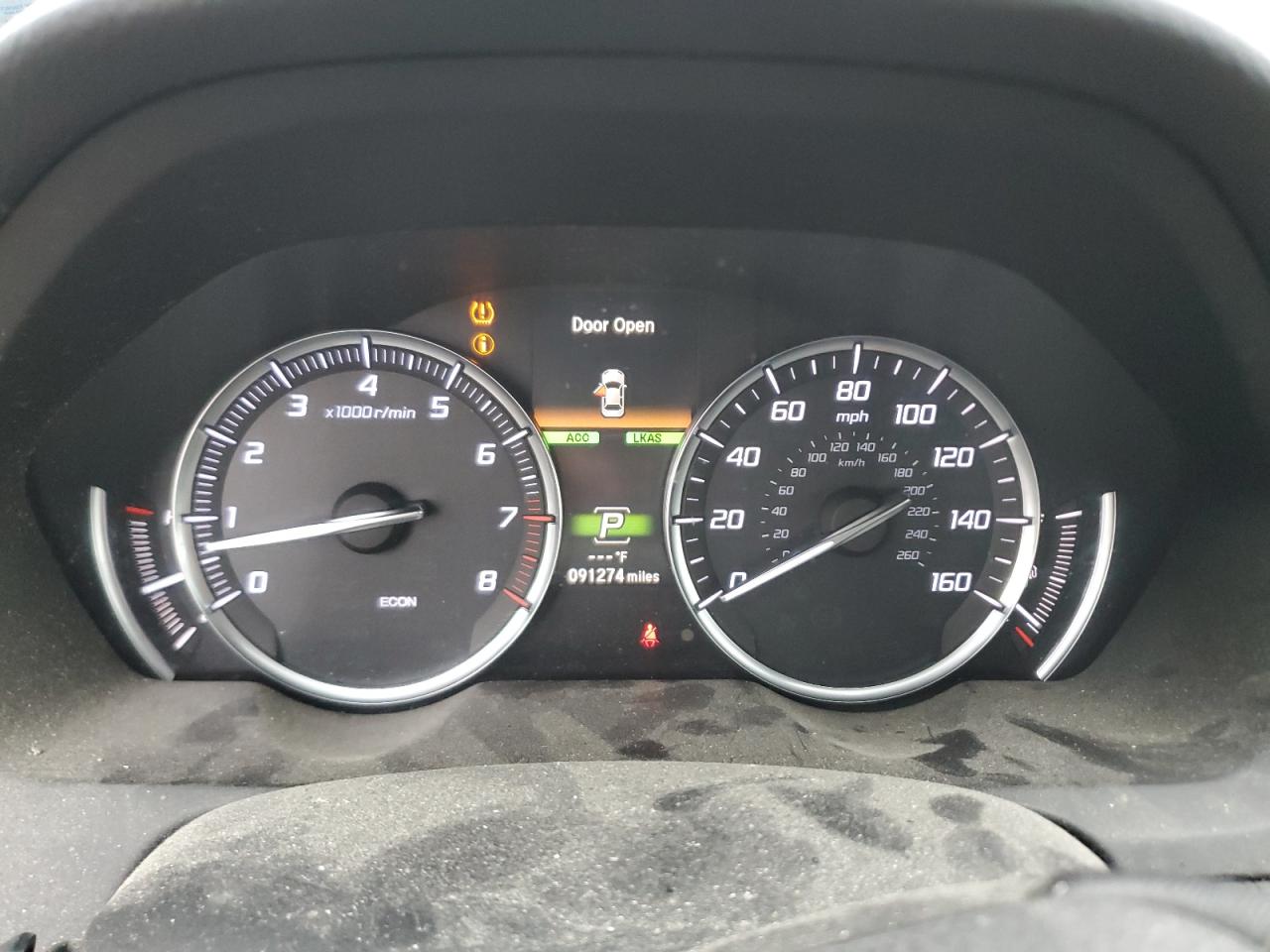 2019 Acura TLX VIN 19UUB2F37KA004747 Copart auction photo, front end damage thumbnail 9