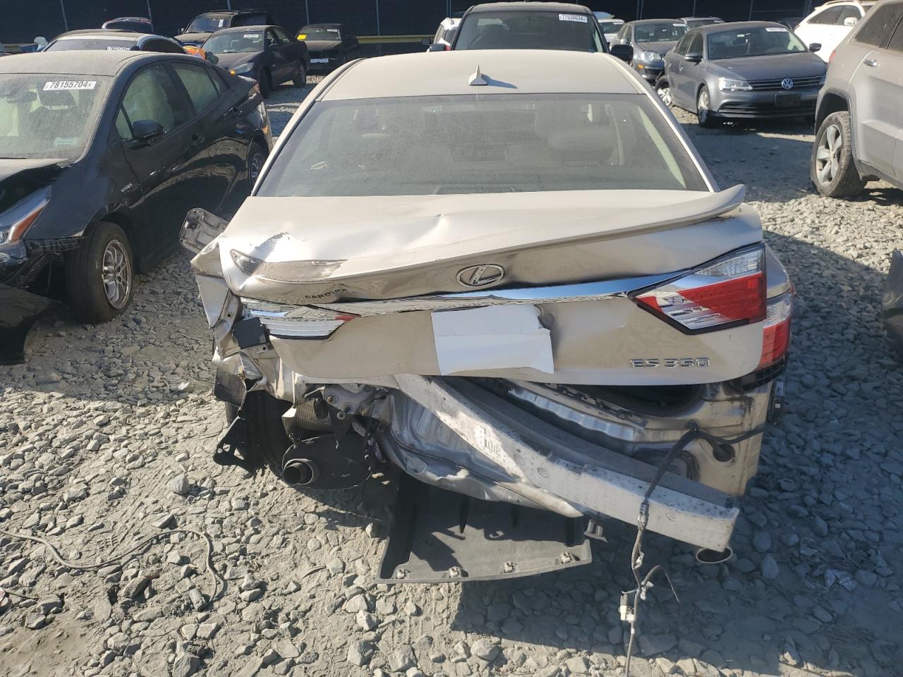 2014 Lexus ES VIN JTHBK1GG8E2100630 Copart auction photo, rear end damage thumbnail 6