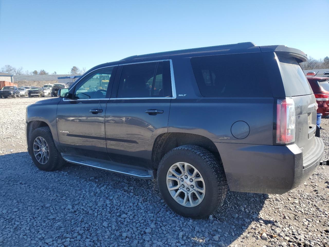 2015 GMC Yukon VIN 1GKS1BKC9FR273732 Copart auction photo, side damage thumbnail 2