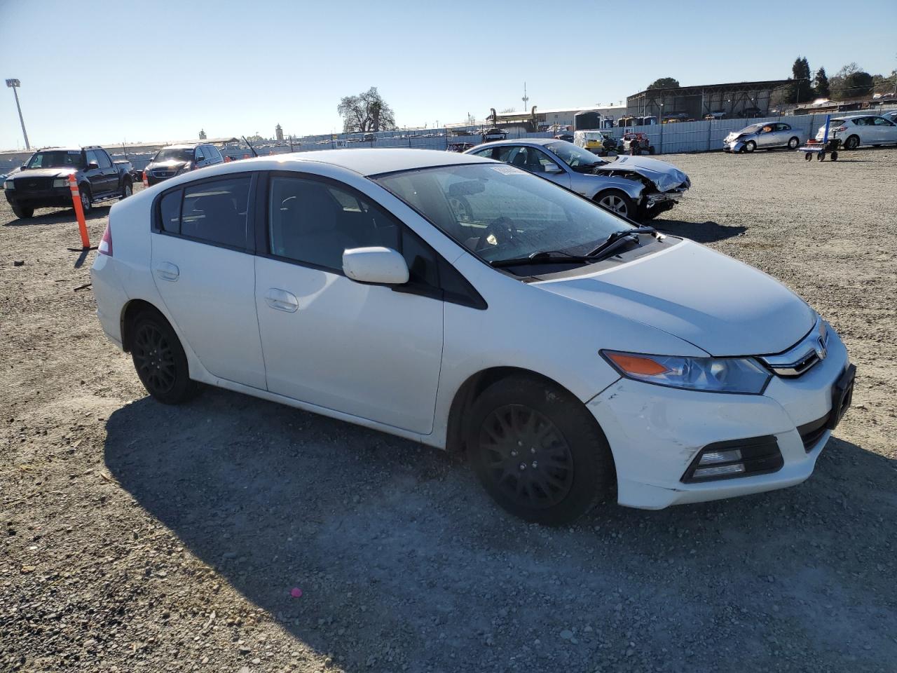 2013 Honda Insight VIN JHMZE2H50DS004580 Copart auction photo, front end damage thumbnail 4