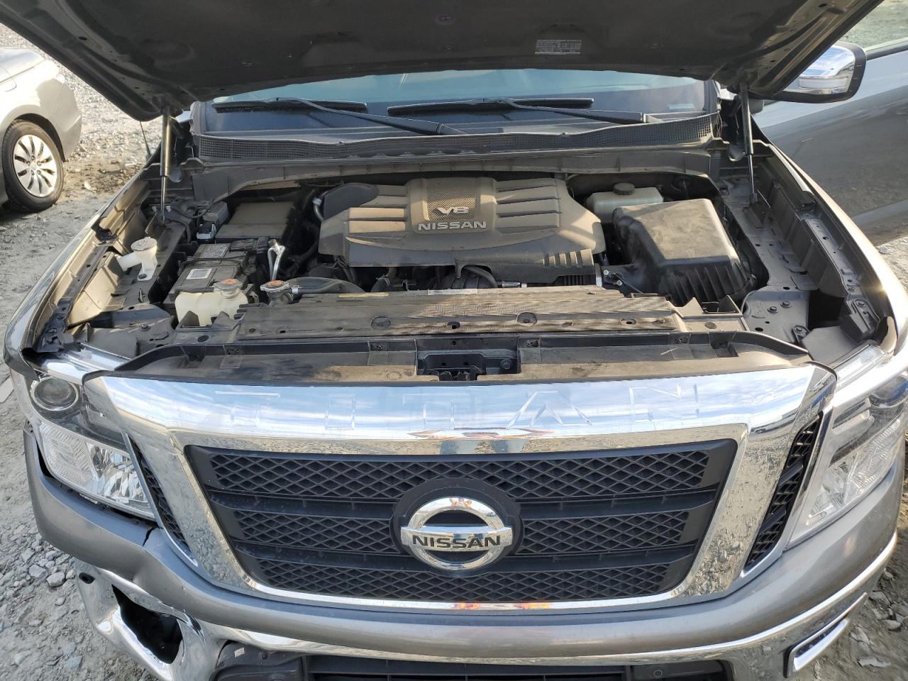 2018 Nissan Titan VIN 1N6AA1E59JN537690 Copart auction photo, front end / rear end damage thumbnail 11