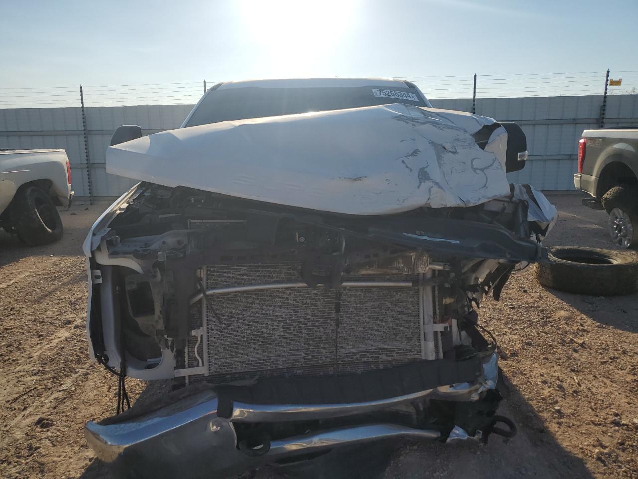 2022 Ford F250 VIN 1FT7W2BT0NED15486 Copart auction photo, front end damage thumbnail 5