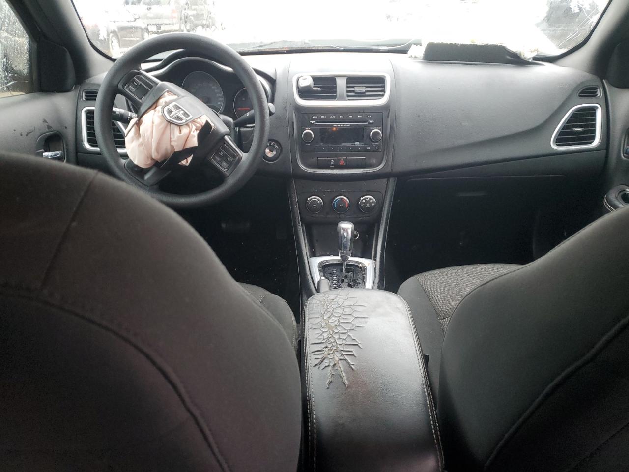 2013 Dodge Avenger VIN 1C3CDZAB4DN519121 Copart auction photo, front end damage thumbnail 8