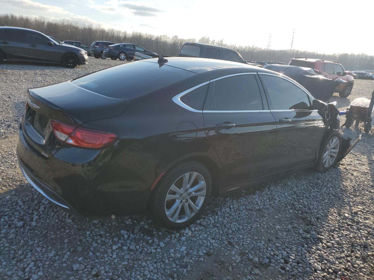 2015 Chrysler 200 VIN 1C3CCCAB4FN752158 Copart auction photo, front end damage thumbnail 3