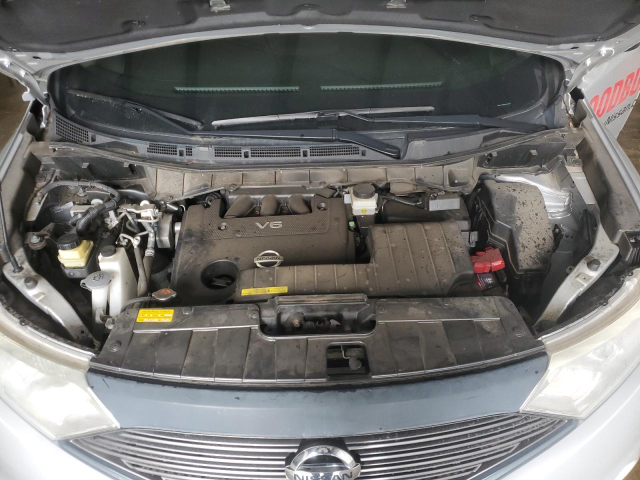 2015 Nissan Quest VIN JN8AE2KP9F9132906 Copart auction photo, rear end / side damage thumbnail 12