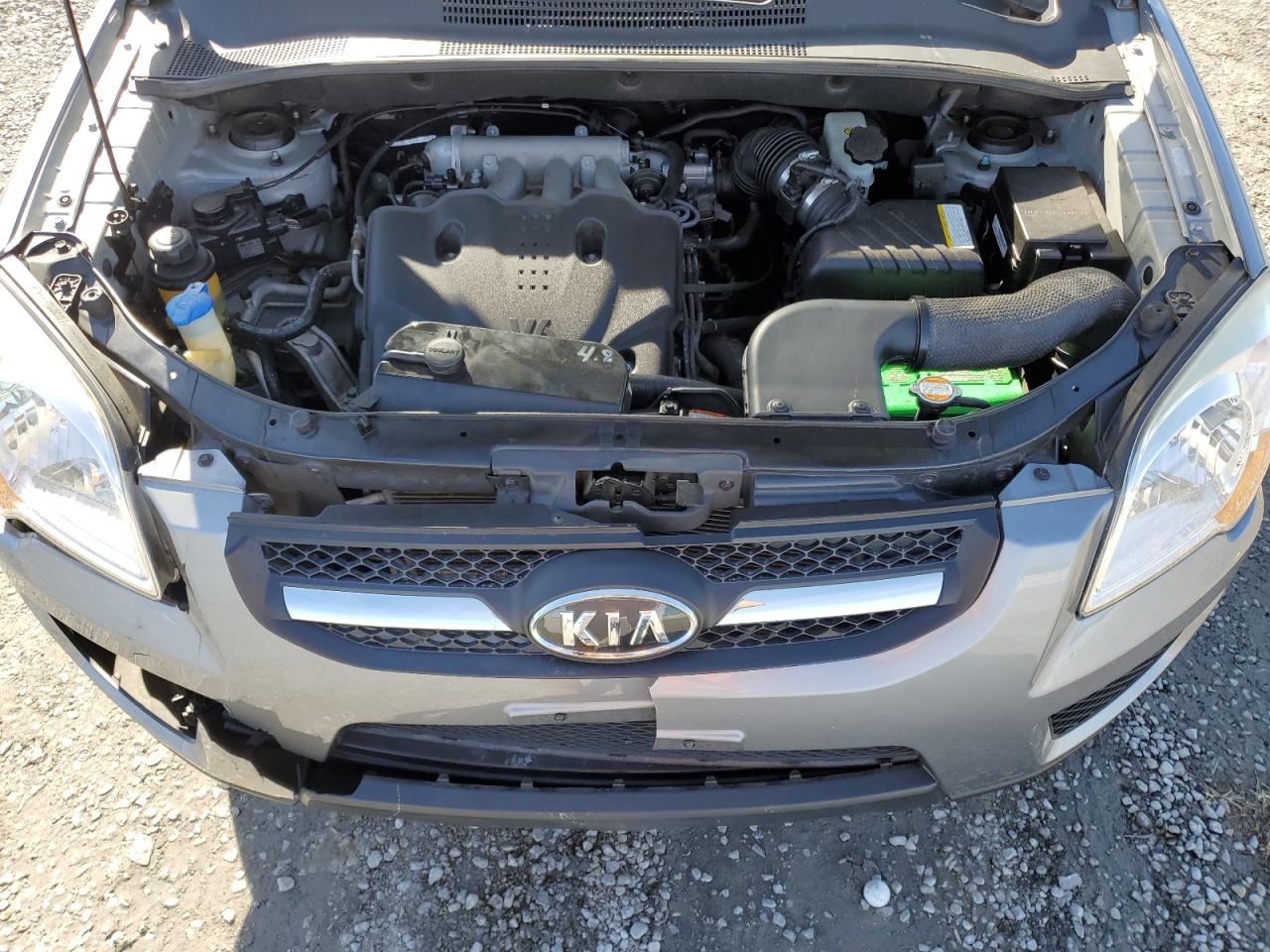 2010 KIA Sportage VIN KNDKG3A33A7721260 Copart auction photo, front end damage thumbnail 12