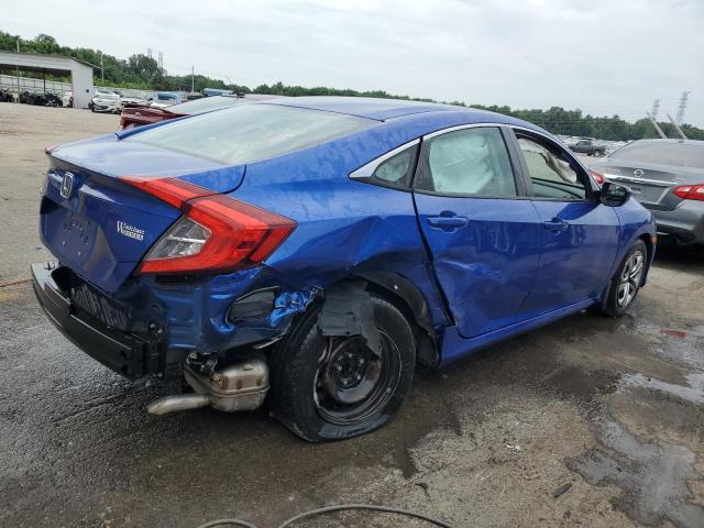 2016 Honda Civic VIN 19XFC2F57GE010851 Copart auction photo, rear end / side damage thumbnail 3