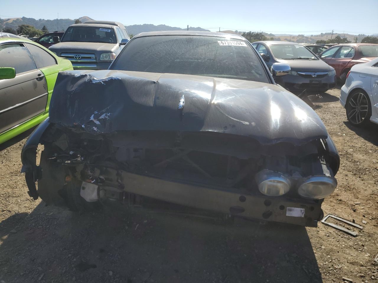 2005 Jaguar XJ VIN SAJWA82CX5SG39810 Copart auction photo, front end / mechanical damage thumbnail 5