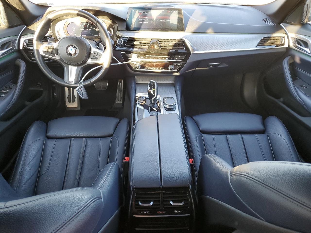 2019 BMW 5er VIN WBAJE5C55KWW20754 Copart auction photo, all over damage thumbnail 8