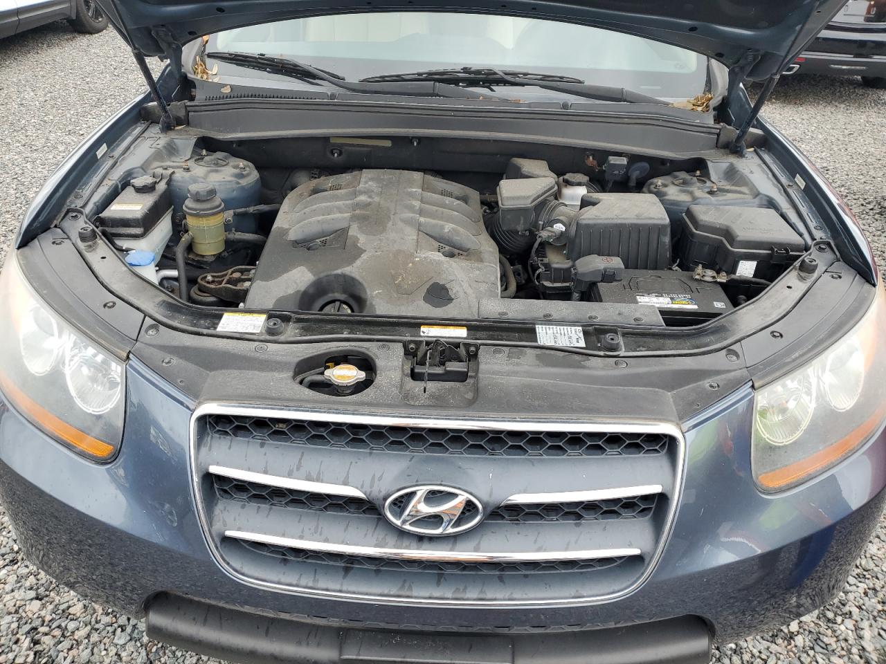 2008 Hyundai Santa Fe VIN 5NMSH13E48H206402 Copart auction photo, water/flood damage thumbnail 12