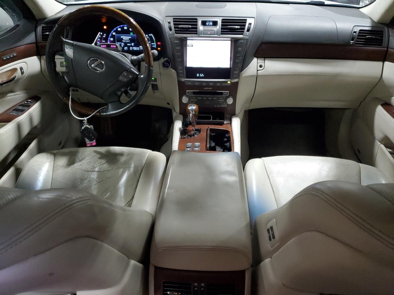 2012 Lexus LS VIN JTHDU1EF3C5015073 Copart auction photo, front end damage thumbnail 8