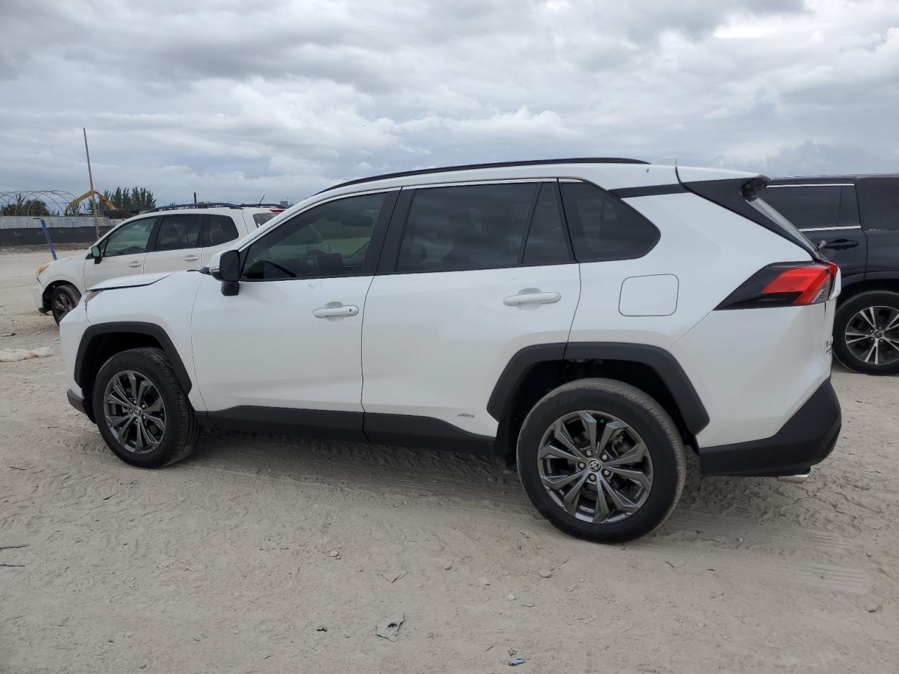 2023 Toyota RAV 4 VIN JTMB6RFV6PD091843 Copart auction photo, front end / rear end damage thumbnail 2