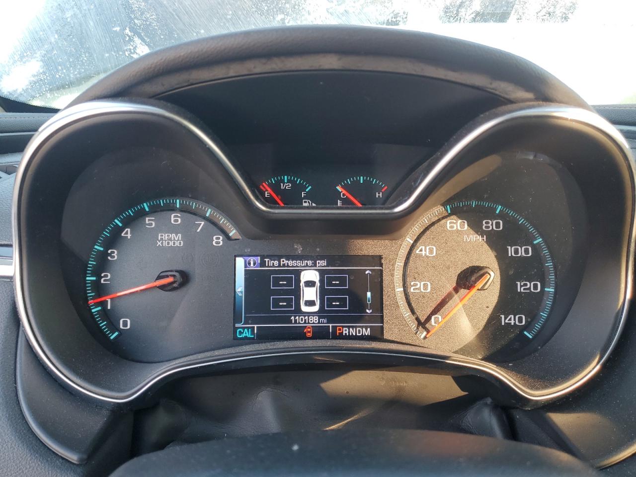 2018 Chevrolet Impala VIN 2G1125S39J9104456 Copart auction photo, front end / rear end damage thumbnail 9