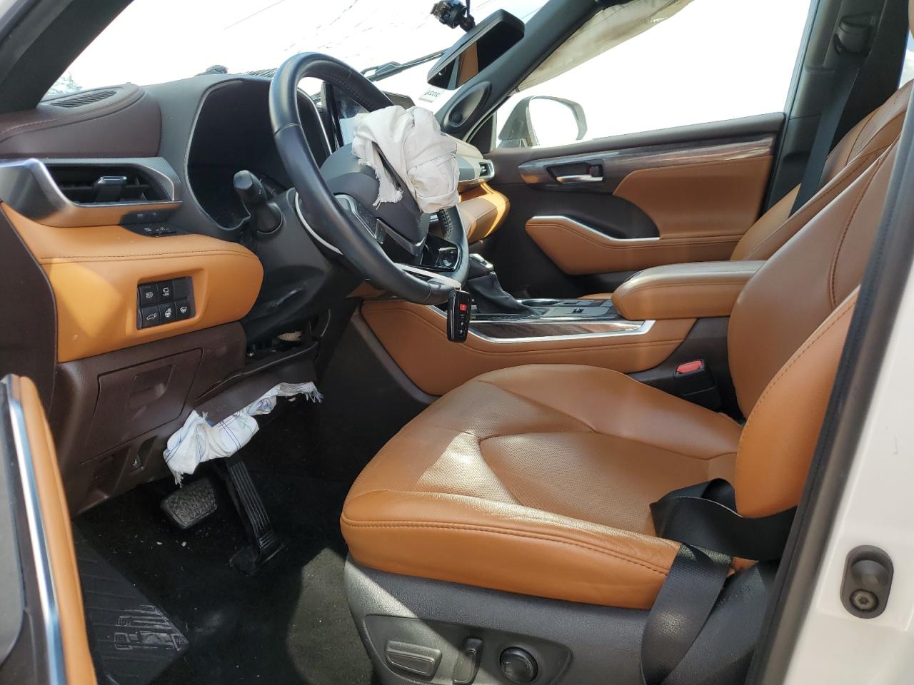 2021 Toyota Highlander VIN 5TDFZRAH7MS043147 Copart auction photo, all over damage thumbnail 7