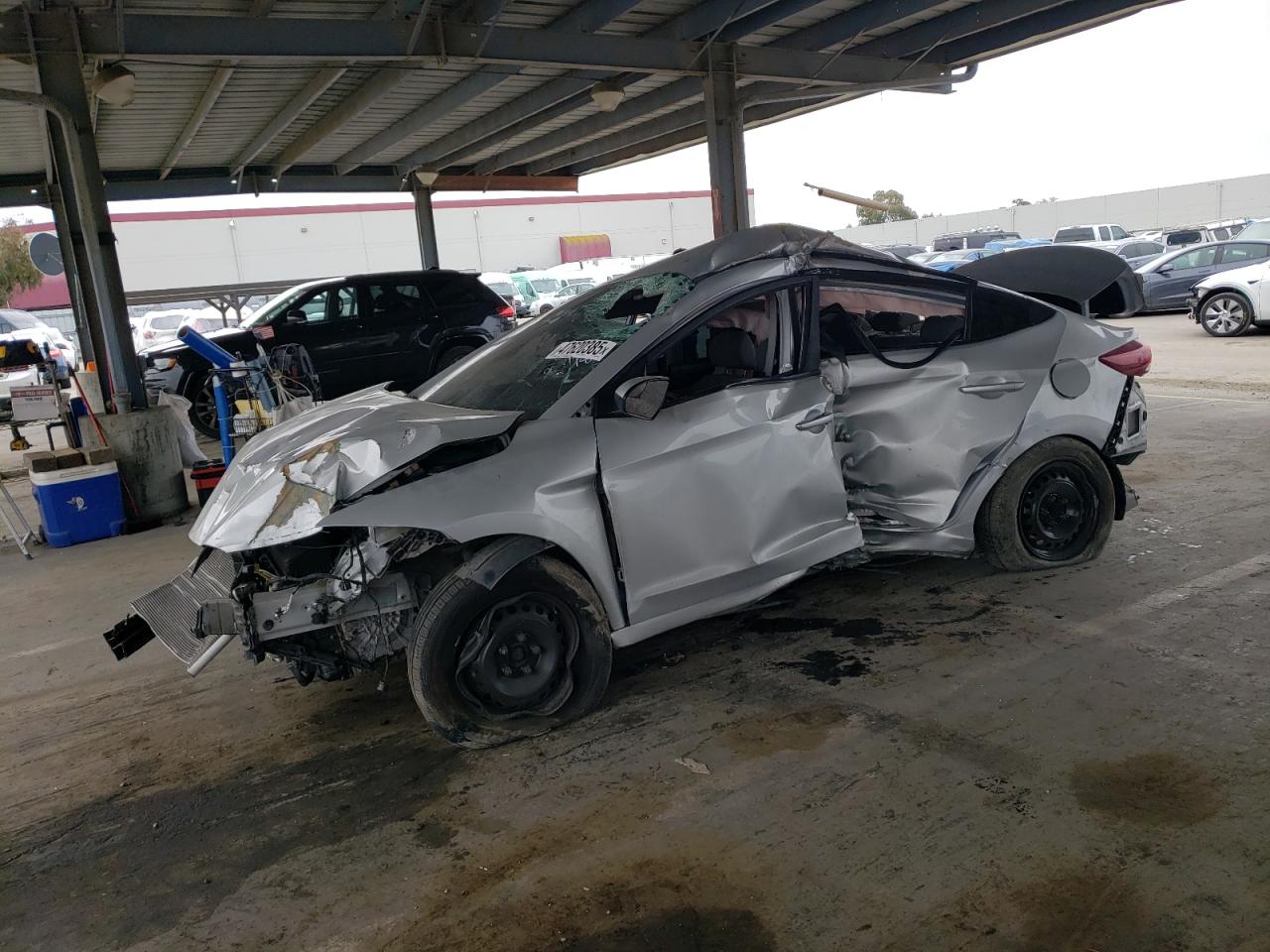 2018 Hyundai Elantra VIN KMHD74LF3JU452549