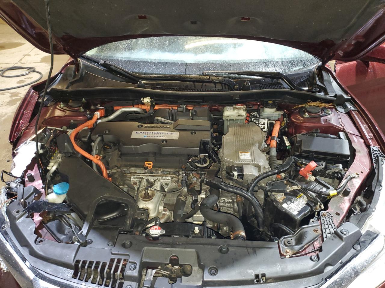 2017 Honda Accord VIN JHMCR6F71HC025590 Copart auction photo, front end damage thumbnail 11