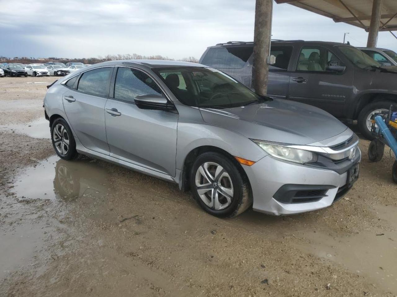 2016 Honda Civic VIN 2HGFC2F52GH515976 Copart auction photo, rear end damage thumbnail 4
