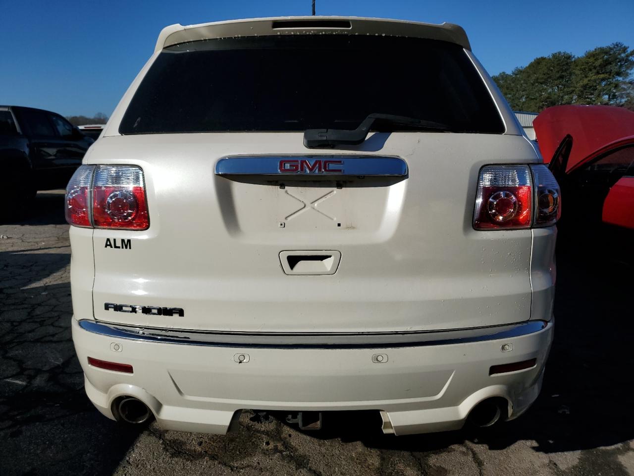 2012 GMC Acadia VIN 1GKKRTED8CJ307897 Copart auction photo, front end damage thumbnail 6