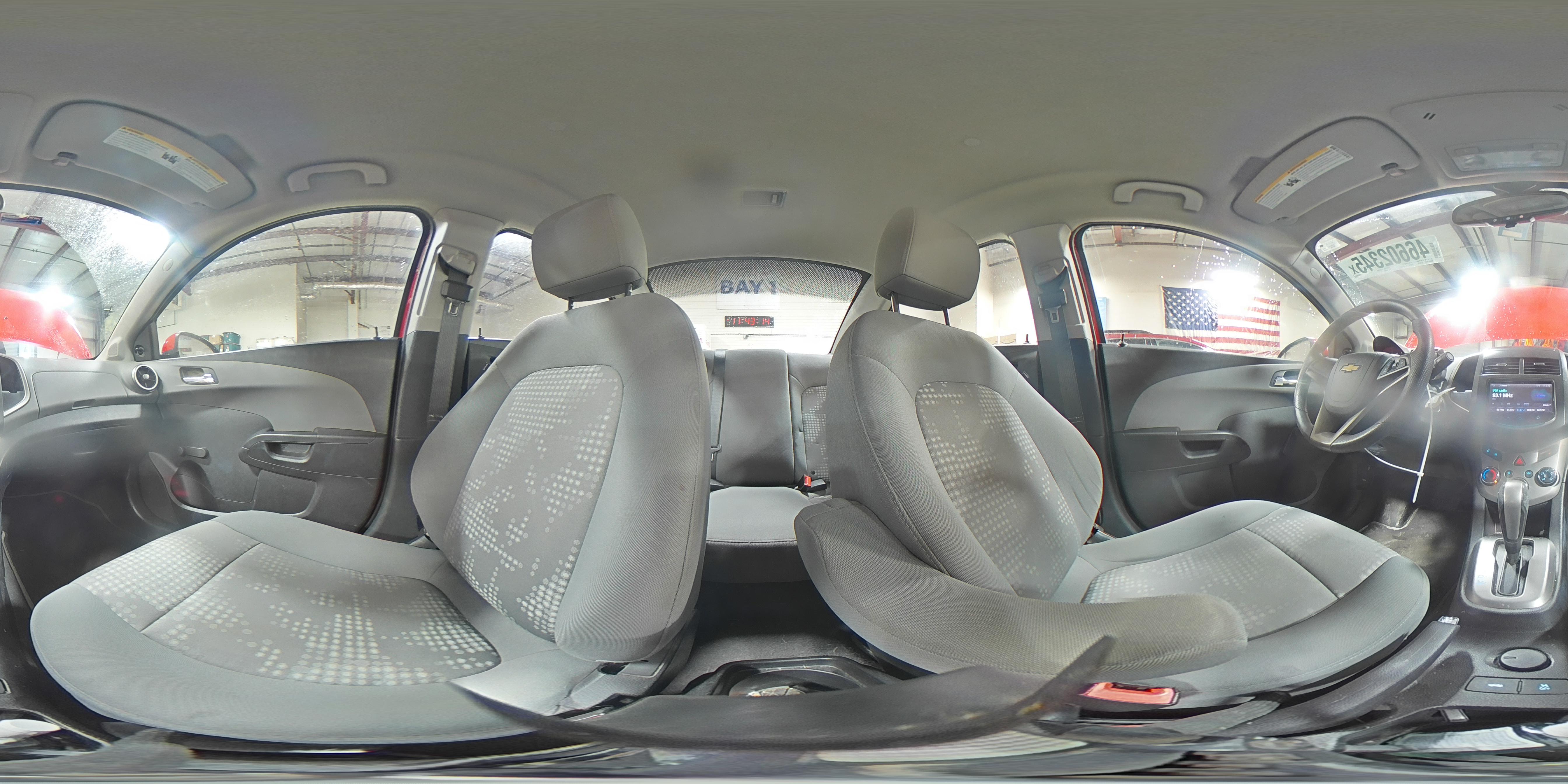 2014 Chevrolet Sonic VIN 1G1JA5SH4E4157072 Copart auction photo, rear end damage thumbnail 15