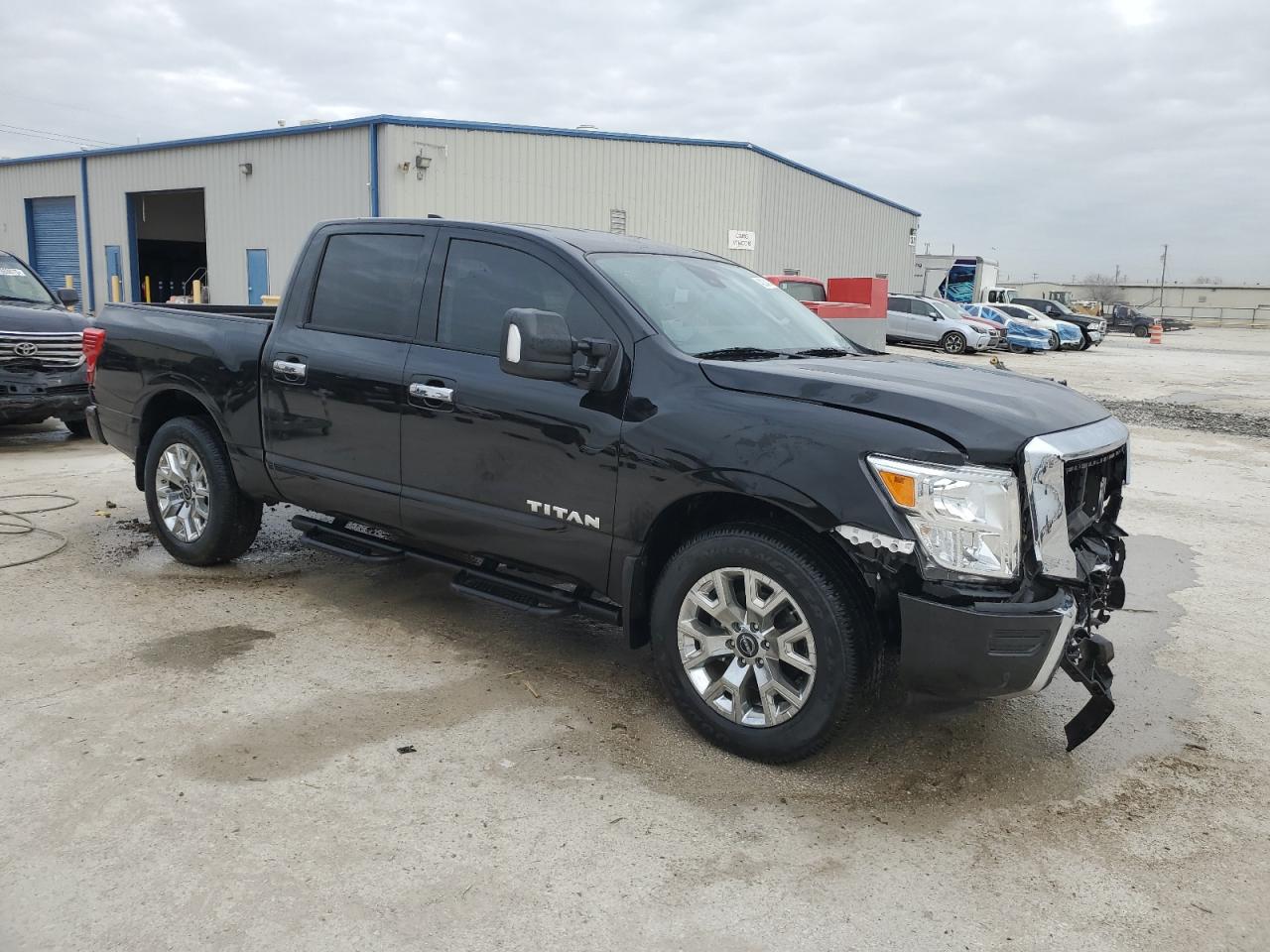 2024 Nissan Titan VIN 1N6AA1ED3RN109827 Copart auction photo, front end damage thumbnail 4