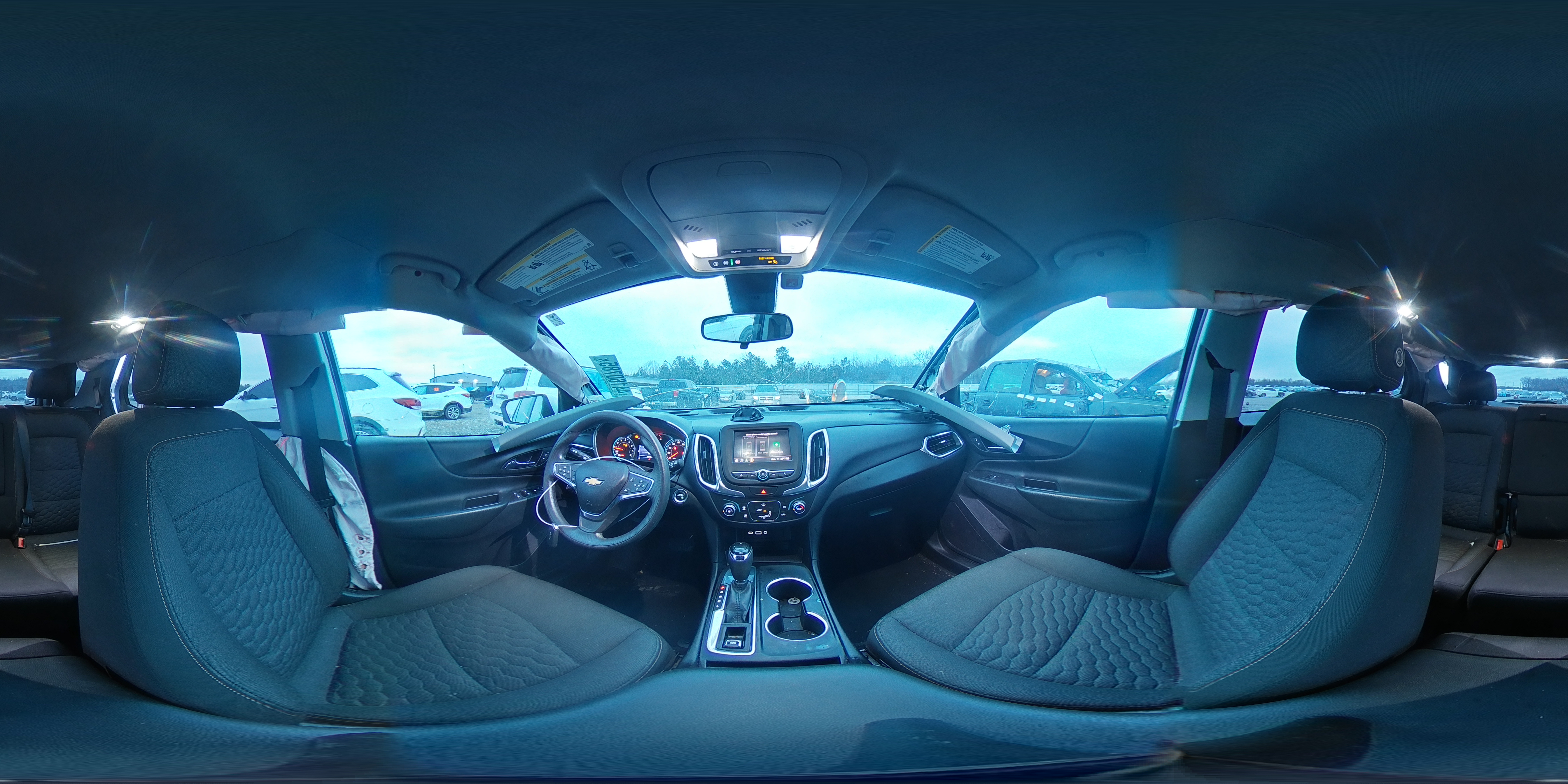 2021 Chevrolet Equinox VIN 2GNAXKEV4M6144669 Copart auction photo, all over damage thumbnail 13