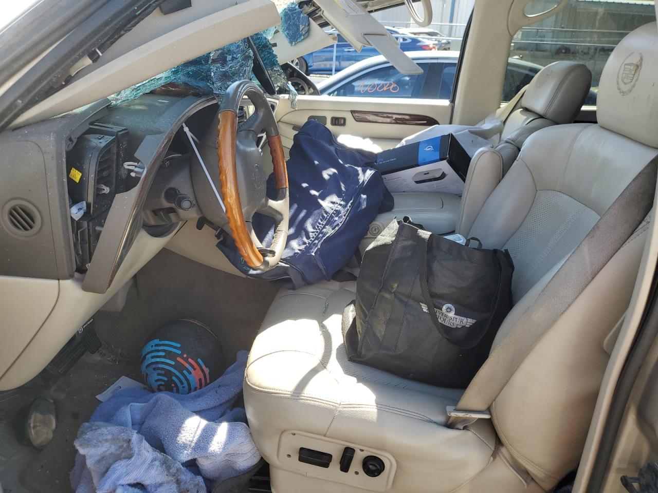 2002 Cadillac Escalade VIN 1GYEC63T52R311888 Copart auction photo, rollover damage thumbnail 7