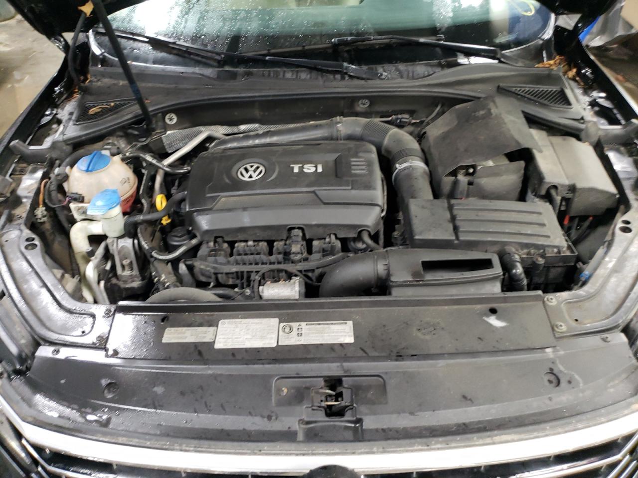 2016 Volkswagen Passat VIN 1VWAT7A36GC058374 Copart auction photo, rear end damage thumbnail 11