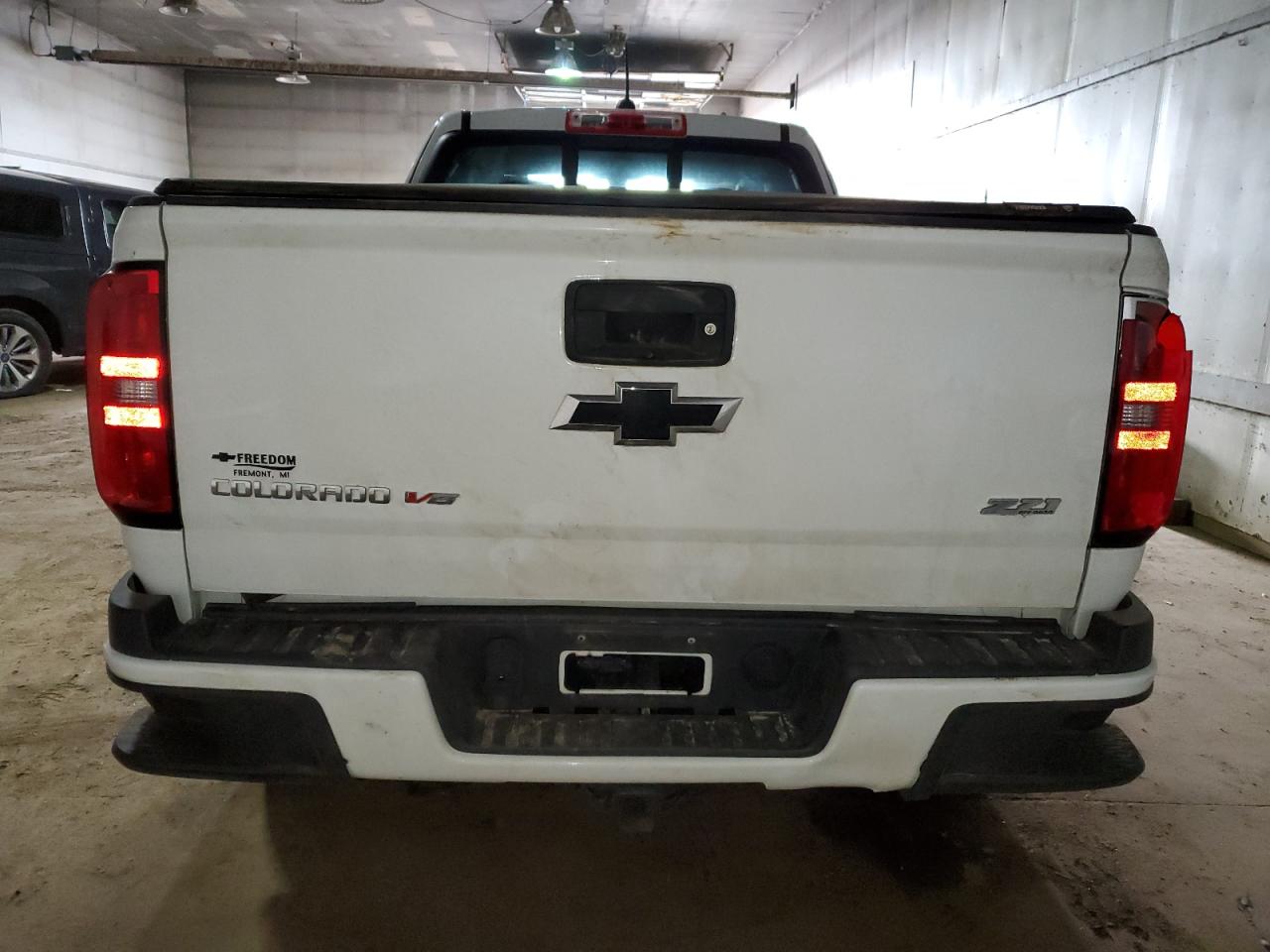 2017 Chevrolet Colorado VIN 1GCHTDEN9H1319778 Copart auction photo, front end / rear end damage thumbnail 6