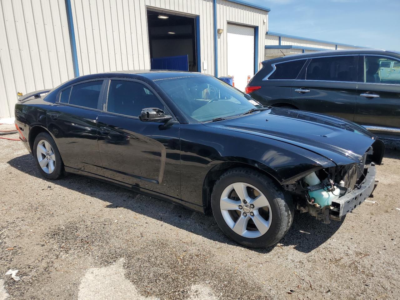 2013 Dodge Charger VIN 2C3CDXBG3DH701948 Copart auction photo, front end damage thumbnail 4