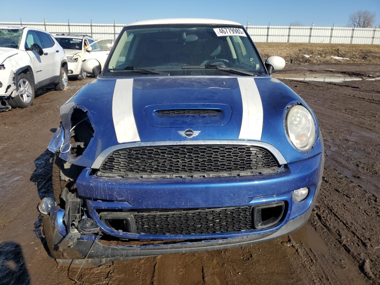 2012 MINI Cooper VIN WMWSV3C57CTY26170 Copart auction photo, front end damage thumbnail 5