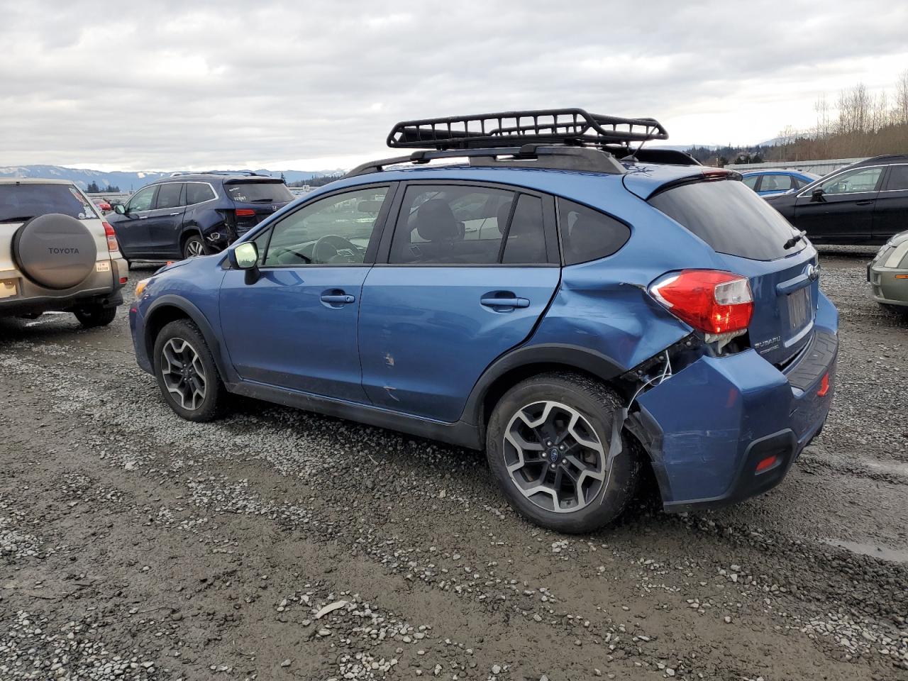 2016 Subaru XV VIN JF2GPABC7G9219908 Copart auction photo, rear end damage thumbnail 2
