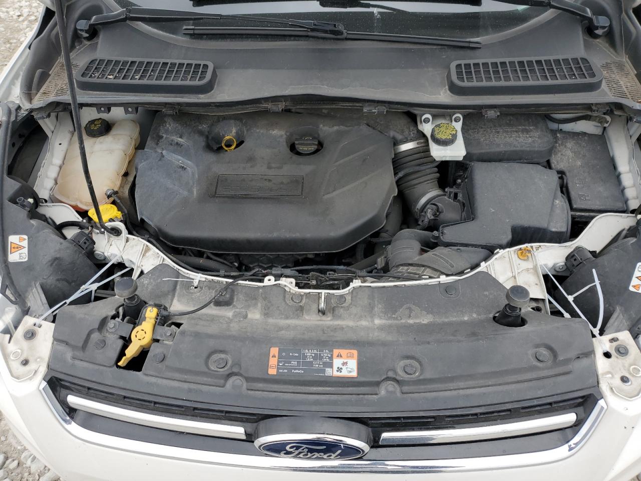 2015 Ford Escape VIN 1FMCU0J9XFUB47776 Copart auction photo, front end damage thumbnail 12