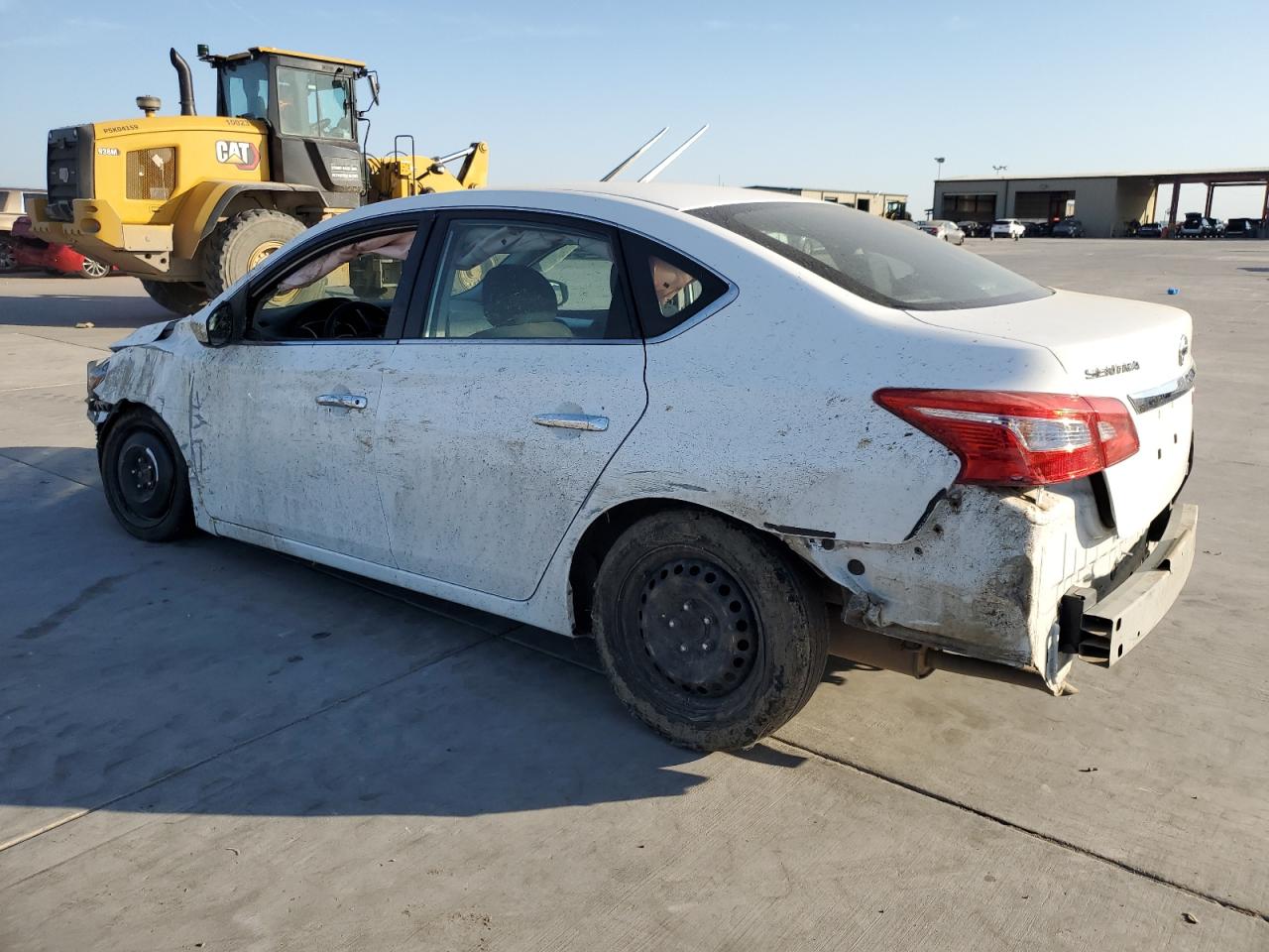 2019 Nissan Sentra VIN 3N1AB7AP1KY244190 Copart auction photo, front end / rear end damage thumbnail 3