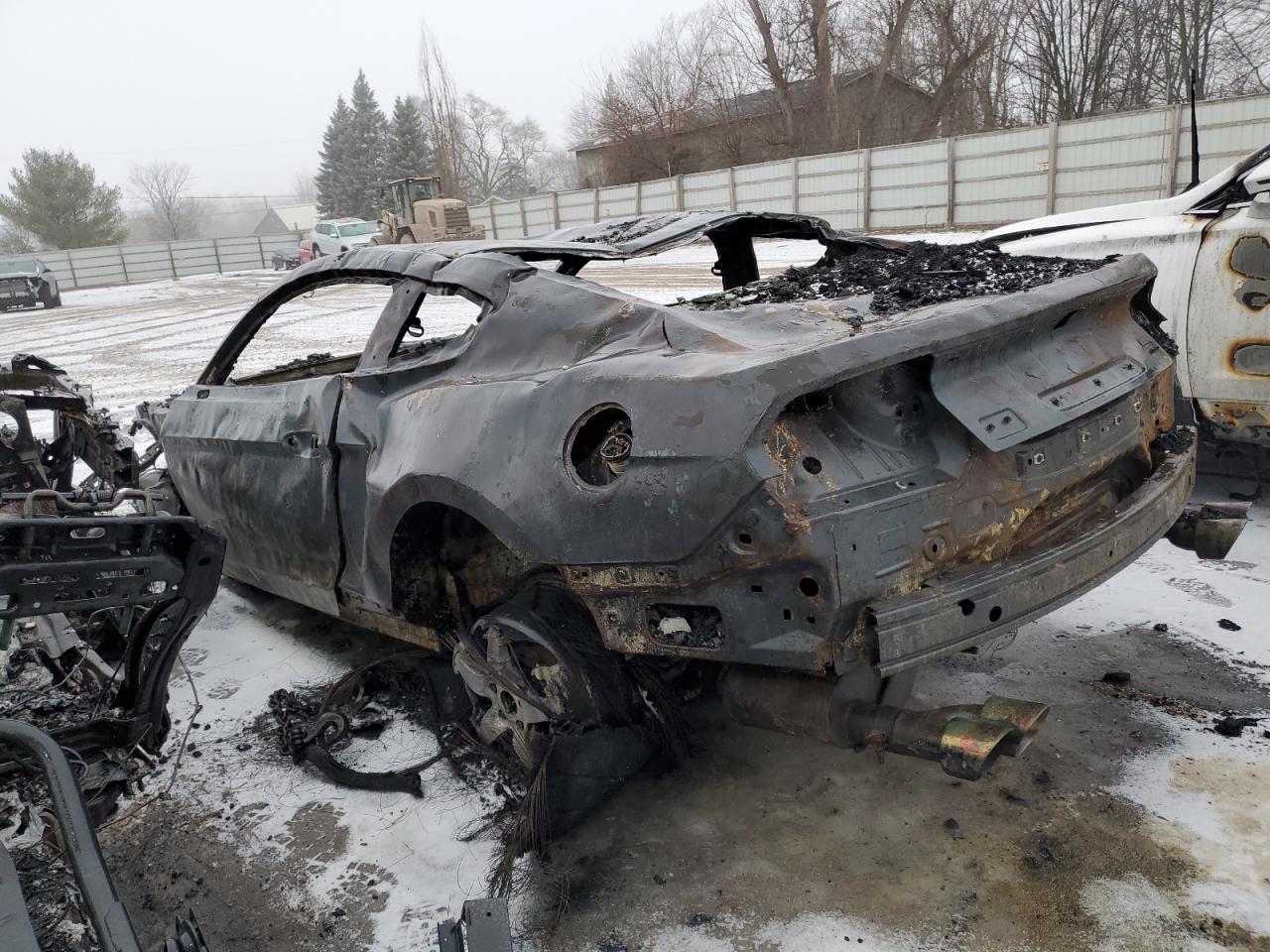 2019 Ford Mustang VIN 1FA6P8CF0K5186915 Copart auction photo, burn / missing/altered vin damage thumbnail 2