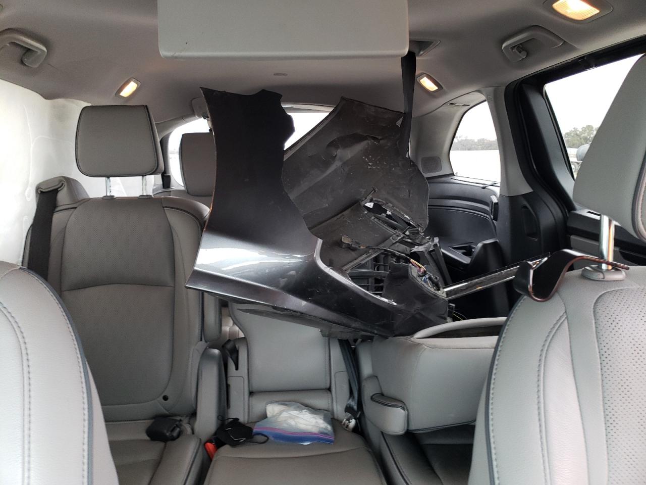 2022 Honda Odyssey VIN 5FNRL6H91NB004605 Copart auction photo, front end / side damage thumbnail 10