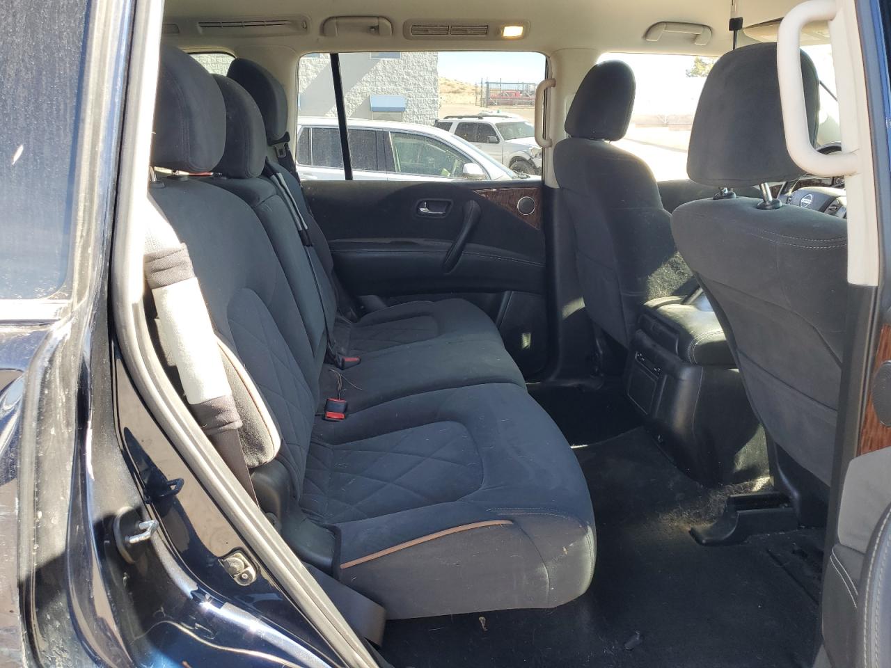 2017 Nissan Armada VIN JN8AY2NC2H9507666 Copart auction photo, rear end / all over damage thumbnail 12
