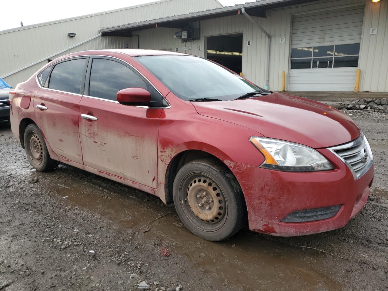 2014 Nissan Sentra VIN 3N1AB7AP0EY296513 Copart auction photo, minor dent/scratches damage thumbnail 4